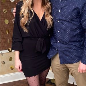 Long sleeve Black dress